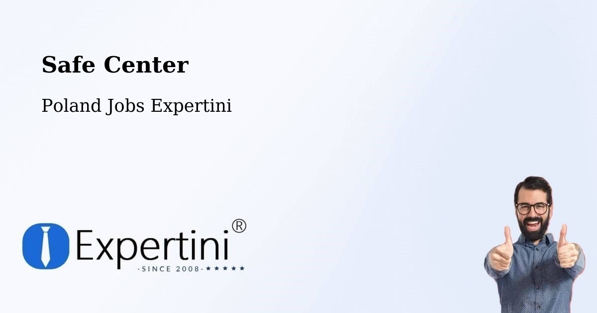 Safety Center – Brenno - Poland Jobs Expertini